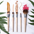 Eye Makeup Brush Set 5-Piece Ergonomic Design Face & Eyes ecoTOOLS