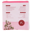 Small Cotton Sanitary Pads Moderate Flow Rose Organic 14 Pads