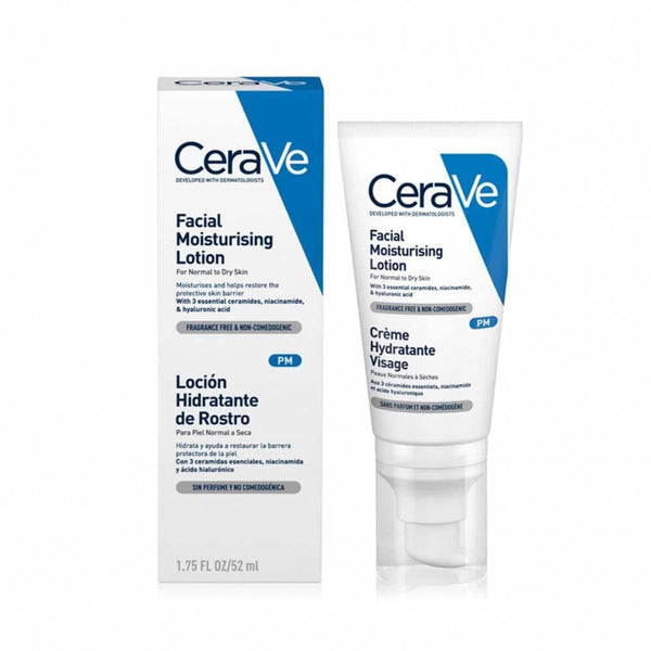 CeraVe Facial Moisturizing Lotion PM for Dry Skin 52ml