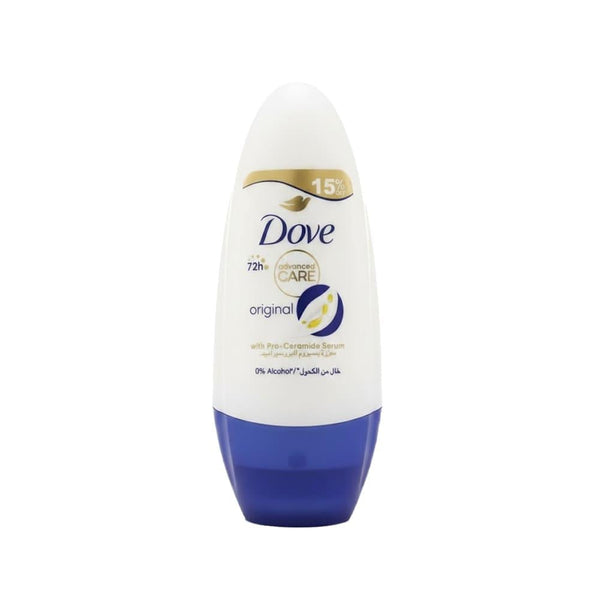 Dove Original Roll-On Deodorant Antiperspirant 72-Hour Protection 50ml