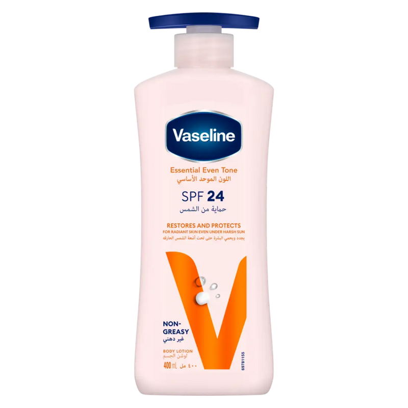 Vaseline Body Lotion Essential Even Tone SPF 24 400ml