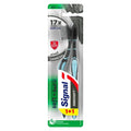 Charcoal Whitening Toothbrush Soft Bristles Stain Removal 2 Pieces Signal
