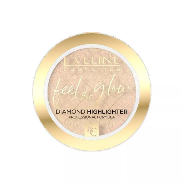 Eveline Feel The Glow Diamond Highlighter 01 Sparkle, 5g