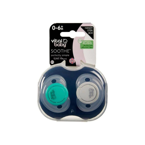 Vital Baby Soft Touch Pacifier 2 Pack 0-6 Months