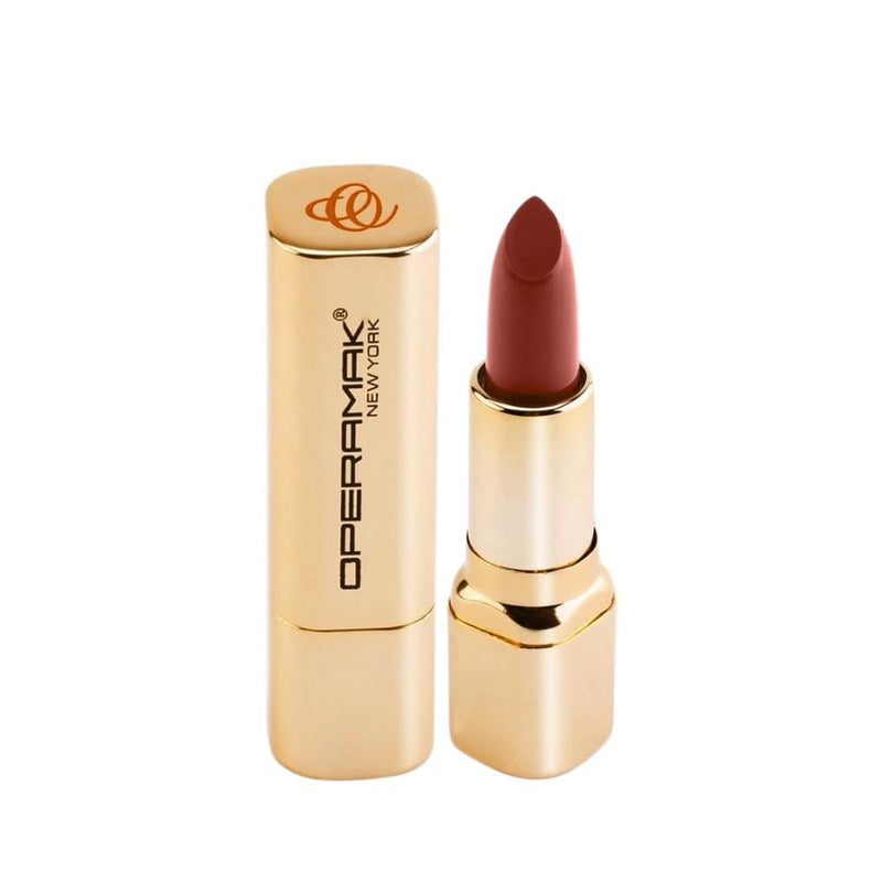 MAC Opera Matte Creamy Rouge Lipstick 128 Long-Lasting Hydrating