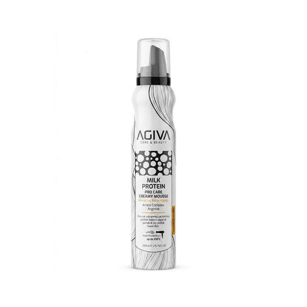 Mousse for Curly Hair Creamy Milk Protein AGIVA 200ml