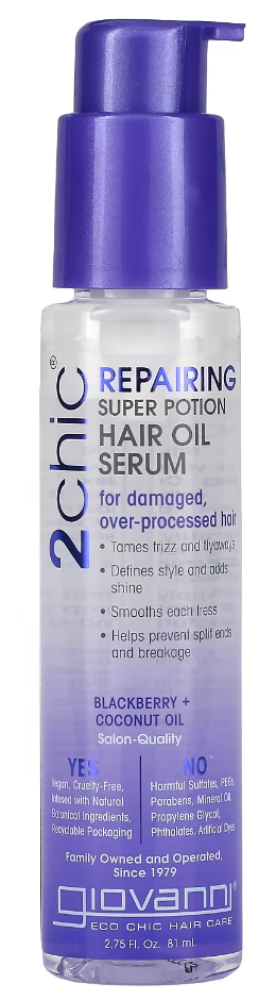 2Chic Intensive Hair Serum Blackberry & Coconut Milk Giovanni 81ml