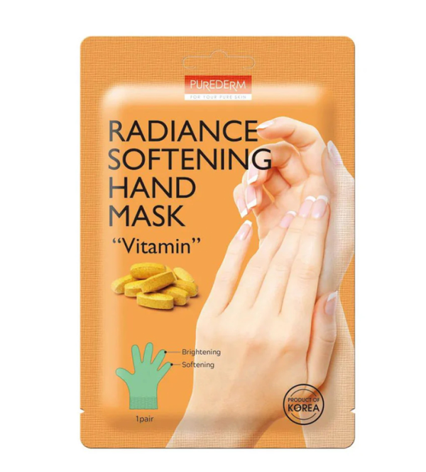 Best Hand Peeling Mask Vitamin C Smoothing Purederm 1 Pair