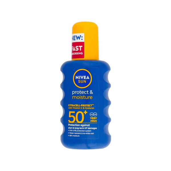 Sunscreen Spray SPF 50 Protect & Moisture Nivea 200ml