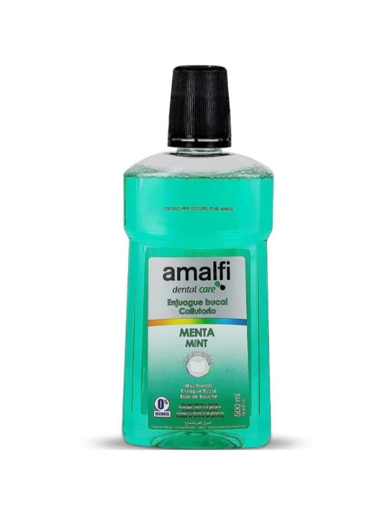 Amalfi Alcohol-Free Mint Mouthwash - 500 ml
