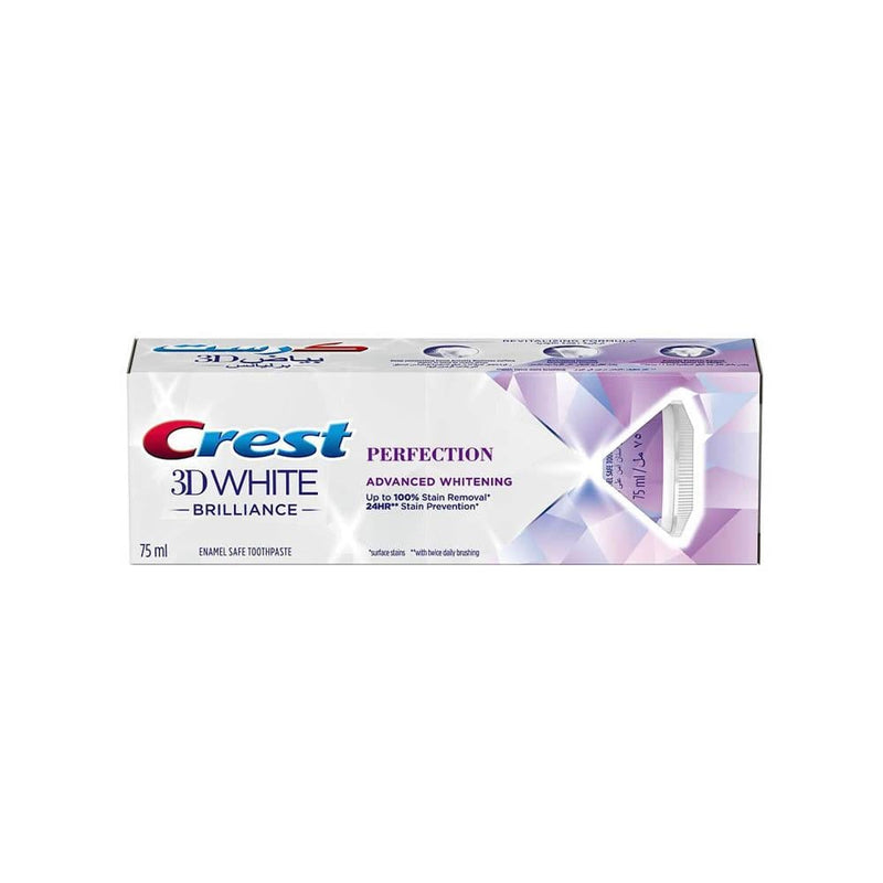 Crest Brilliance Toothpaste 3D White Stain Removal 75ml