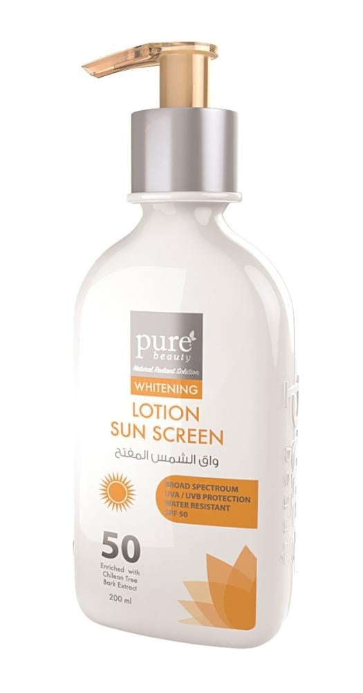 Sunscreen Lotion SPF50+ Brightening Protection Pure Beauty 200ml