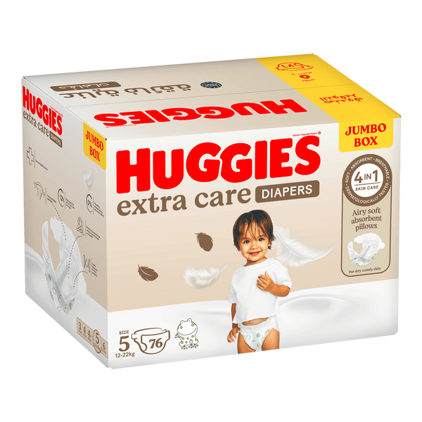 Diapers At Aldi Alternative Size 5 Extra Care Jumbo Box Huggies 76 Pieces