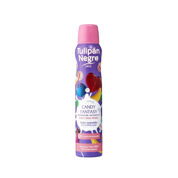 Tulipan Negro Deodorant Spray Candy Scented 48-Hour Protection 200ml