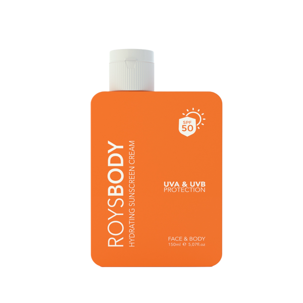 SPF 50 Sunscreen for Face Moisturizing Cream Roys Beauty 150ml