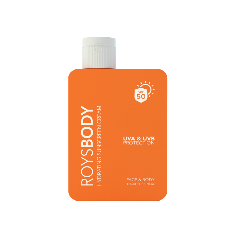 SPF 50 Sunscreen for Face Moisturizing Cream Roys Beauty 150ml