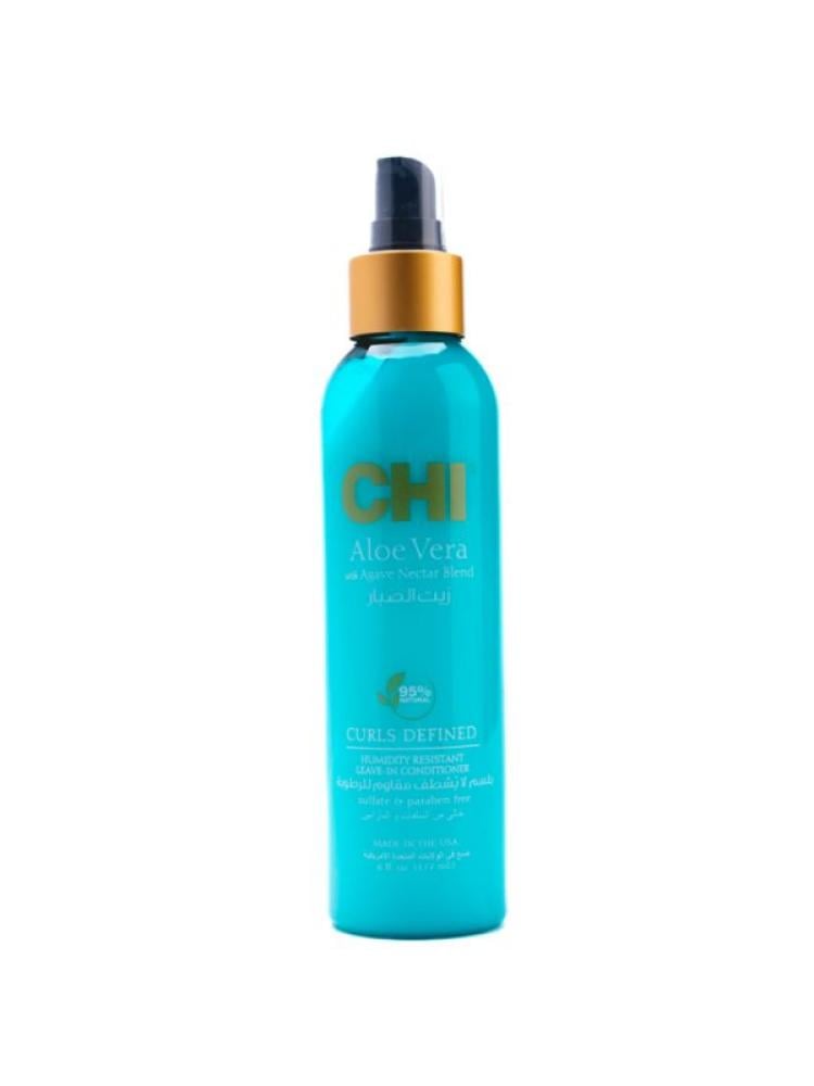 Chi Aloe Vera Leave-In Conditioner for Humidity Resistance and Curl Definition - 177ml
