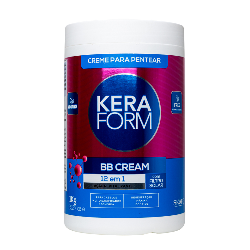 Leave In Hair Cream 12-in-1 Styling & Reviving Formula Skafe 1kg