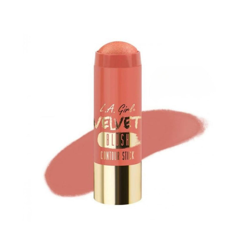 La Girl Velvet Stick Blush Glimmer GCS590 Cream Highlighter