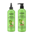 Buy Apple Cider Vinegar Shampoo & Tonic Set Oil Control AGIVA 400ml x2