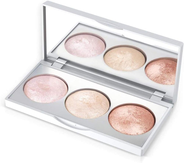 Best Highlighter Palette Radiant Glow Shades Golden Rose 15g