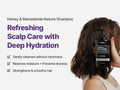 Top Rated Moisturizing Shampoo Honey Macadamia Cherry Blossom Kundal 500ml