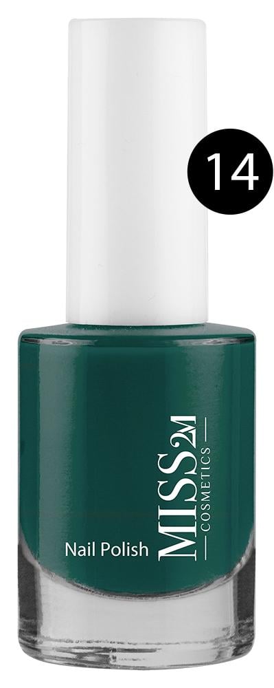 Nail Polish High-Gloss Long-Lasting Shade 14 Miss 2M 10ml