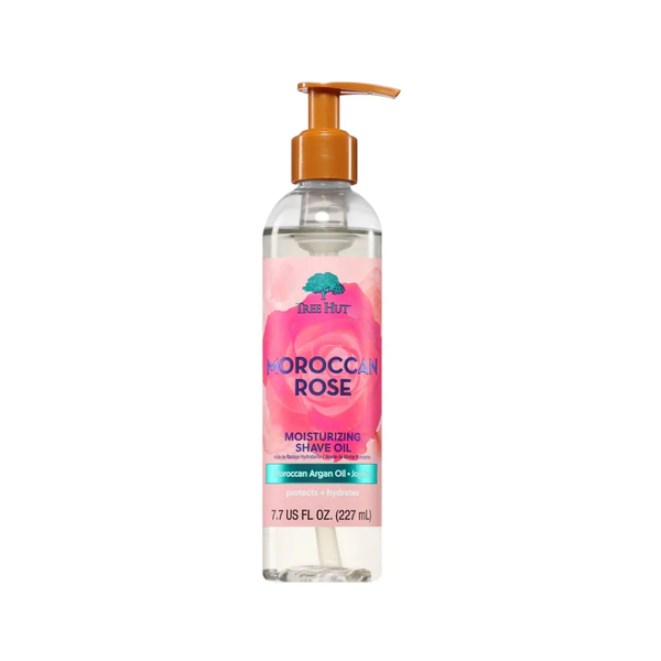 Tree Hut Moroccan Rose Moisturizing Shaving Oil - 227ml