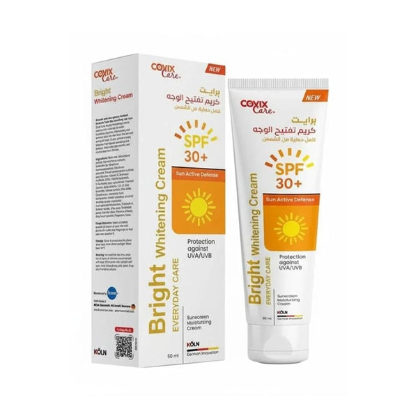 Covix Face Brightening Cream, Alpha Arbutin, Licorice Extract, SPF 30, 50ml