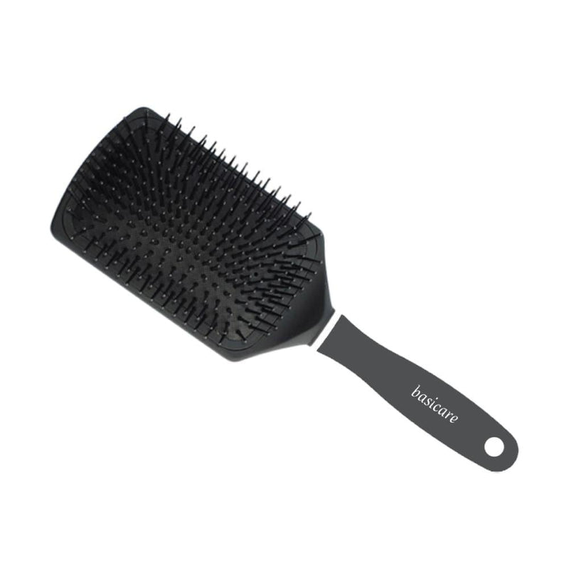 Basic Anti-Tangle Hairbrush with Straight Bristles for All Hair Types