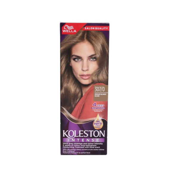 Blonde Hair Dye Medium Blonde 307/0 Wella Koleston 60ml