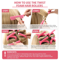 Maxdona Hair Rollers, 1.4 Inch Curling Set, 12 Pieces