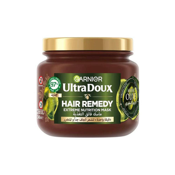 Hair Mask Extreme Nutrition Mythic Olive Garnier 340ml