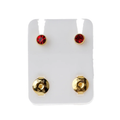 Medical Earrings Amazon Cubic Zirconia Hypoallergenic Studex 1 Piece