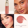 Rare Beauty Soft Pinch Liquid Blush in Worth, Radiant Finish, Vegan