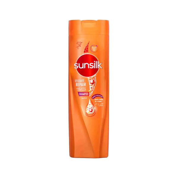 Sunsilk Instant Repair Shampoo with Keratin and Protein for Damaged Hair, 190ml