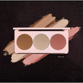 Bolver Triple Highlighter Palette 01 Dew Rose, Gold, Bronze