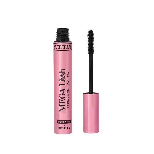 Armaf Mega Lash Extra Volume Waterproof Mascara, Castor Oil, Black