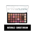 Forever52 Naturals Eyeshadow Palette, 32-Color Matte and Shimmer, NTR002