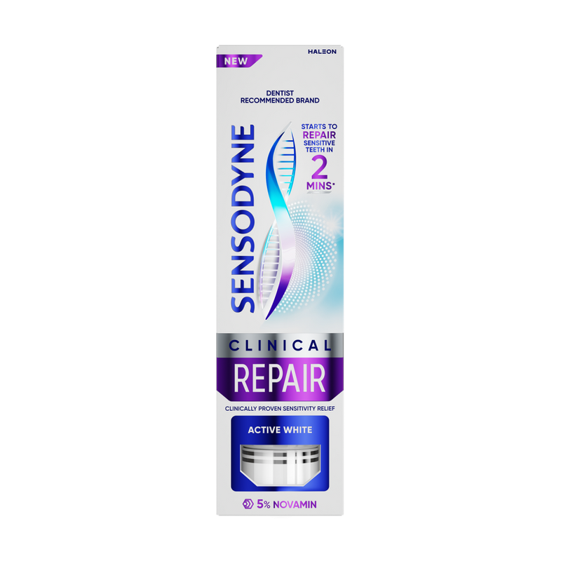 Best Enamel Repair Toothpaste Clinical Active White Sensodyne 75ml