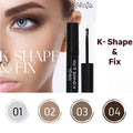 Eyebrow Gel Clear Mascara Firm Hold Precision Brush Karaja 10ml