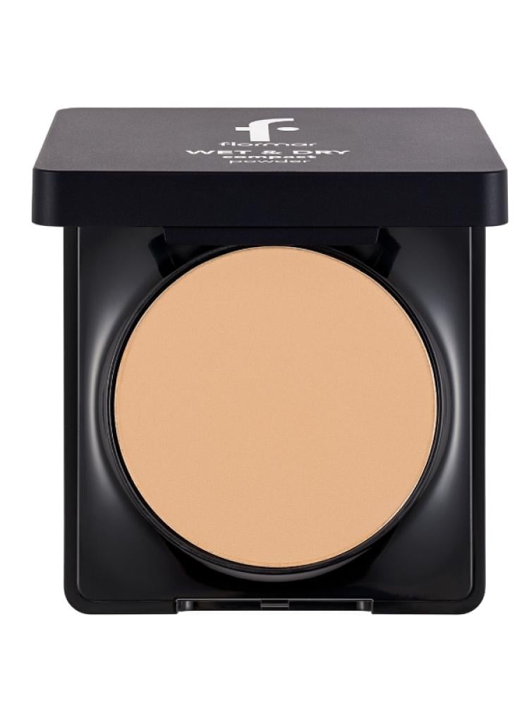 Pressed Setting Powder Radiant Finish Wet & Dry Flormar 10g