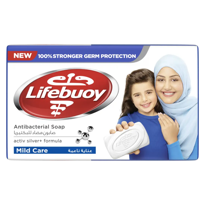 Care Blue Bar Soap Antibacterial Daily Cleansing Lifebuoy 125g