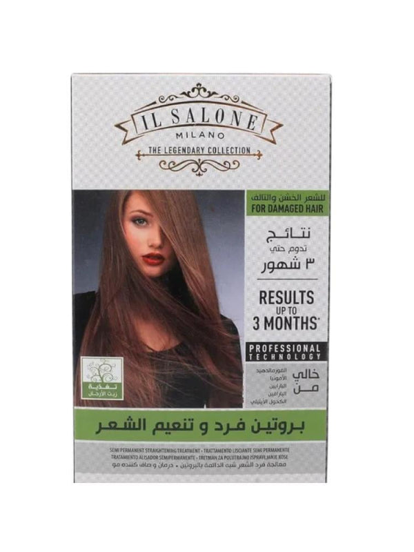 Hair Smoothing Cream Kit Argan Oil Keratin IL Salone 500ml