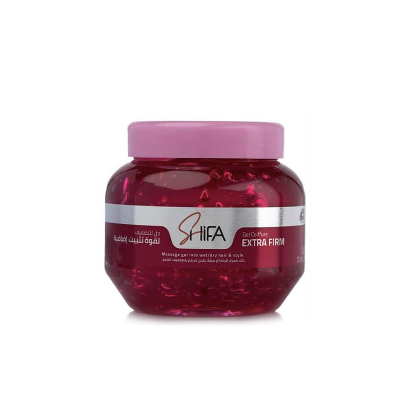 Best Styling Gel for Gray Hair Extra Hold Shifa 300ml
