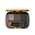 Sheglam Eyebrow Shadow Palette Ash Brown 102 - Two-Tone Powder, Setting Wax