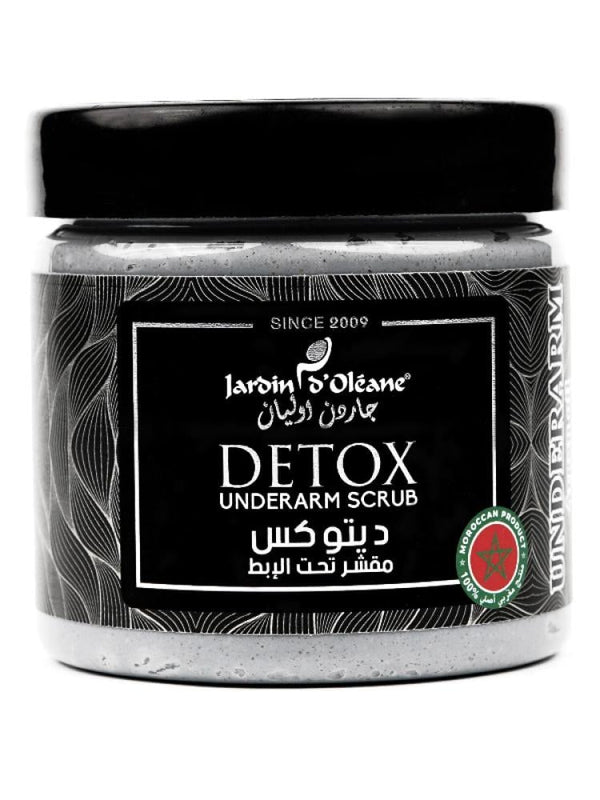 Detox Underarm Scrub Exfoliating Purifying Natural Jardin Oleane 250g