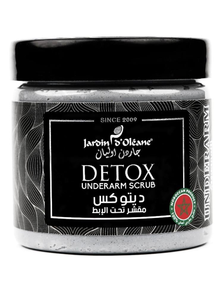 Detox Underarm Scrub Exfoliating Purifying Natural Jardin Oleane 250g