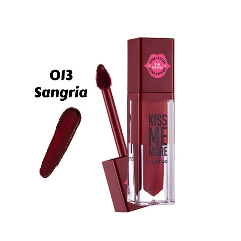 Flormar Kiss Me More Liquid Matte Lipstick in Sangria, Long-Lasting & Moisturizing