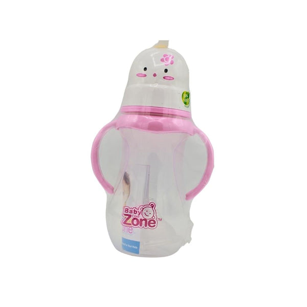 Baby Zone Feeding Bottle Large Neck Plastic 330ml BPA-Free